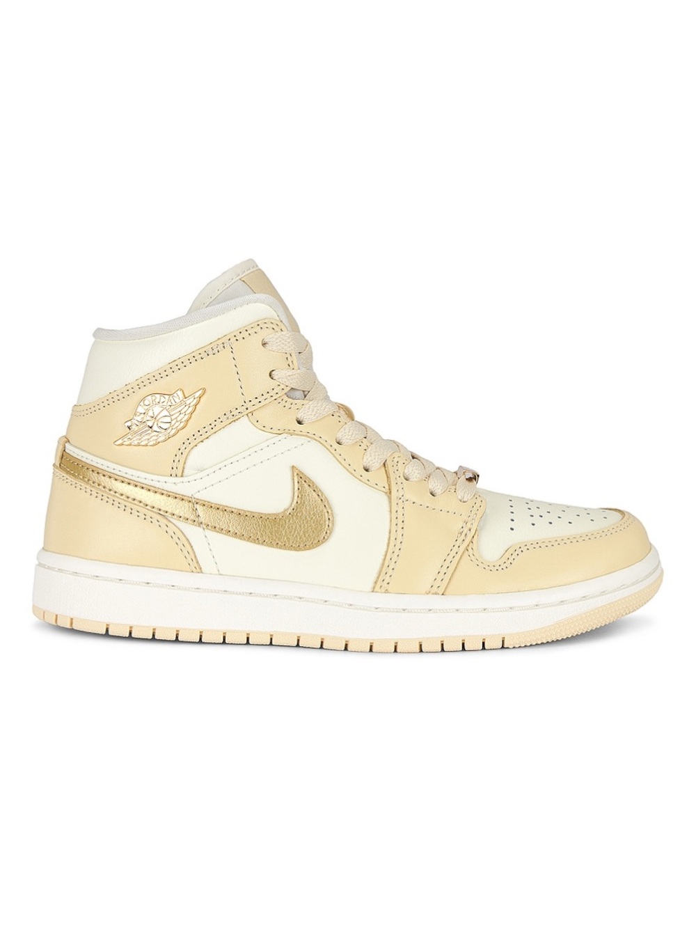 NWOT Gold Air Jordan 1